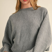 Dolman Sleeve Cape Style Sweater