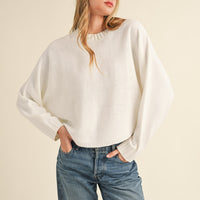 Dolman Sleeve Cape Style Sweater