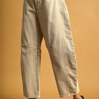 Barrel Cotton Pants