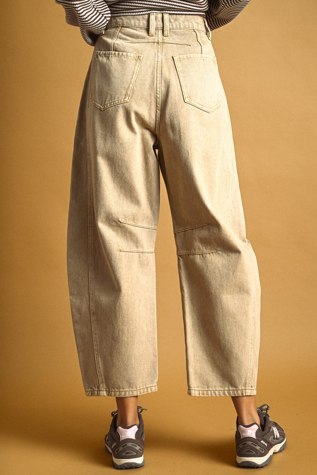 Barrel Cotton Pants