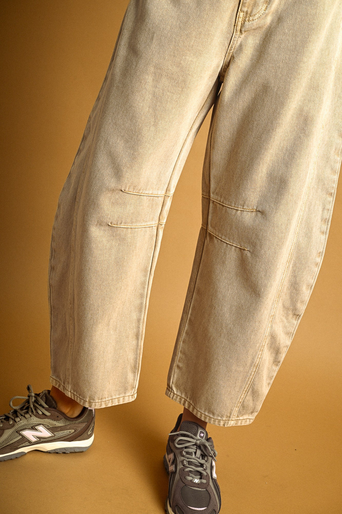 Barrel Cotton Pants