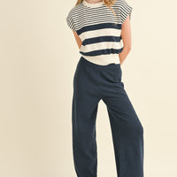 Comfy Knitted Straight Leg Pants