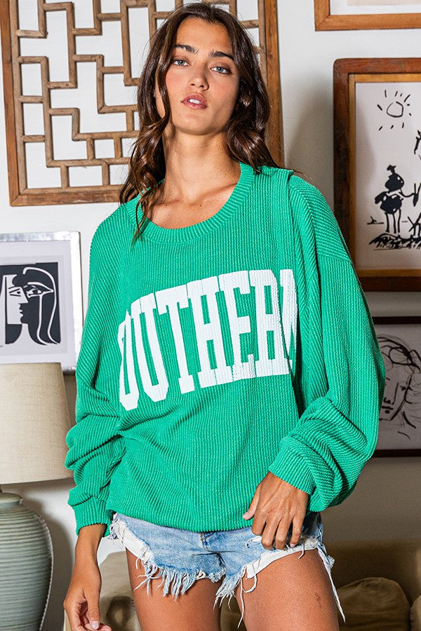 Southern Comfy Oversized Sweatshirt