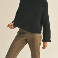 Knitted Round Neck Sweater