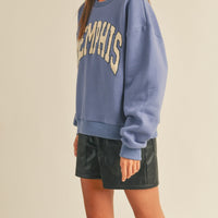 Memphis Letter Sweatshirt