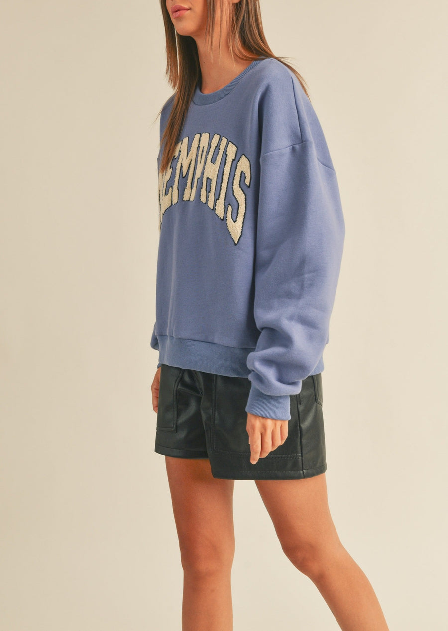 Memphis Letter Sweatshirt