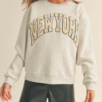New York Letter Sweatshirt