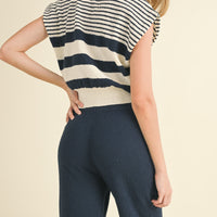 Stripe Knitted Top