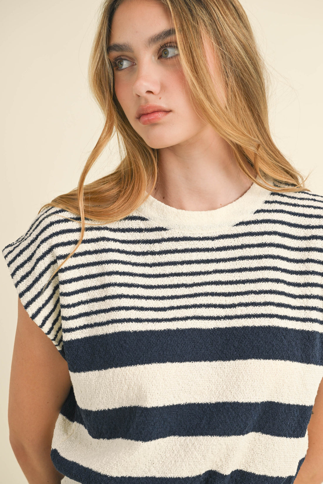 Stripe Knitted Top