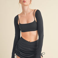 Cropped Lightweight Shrug