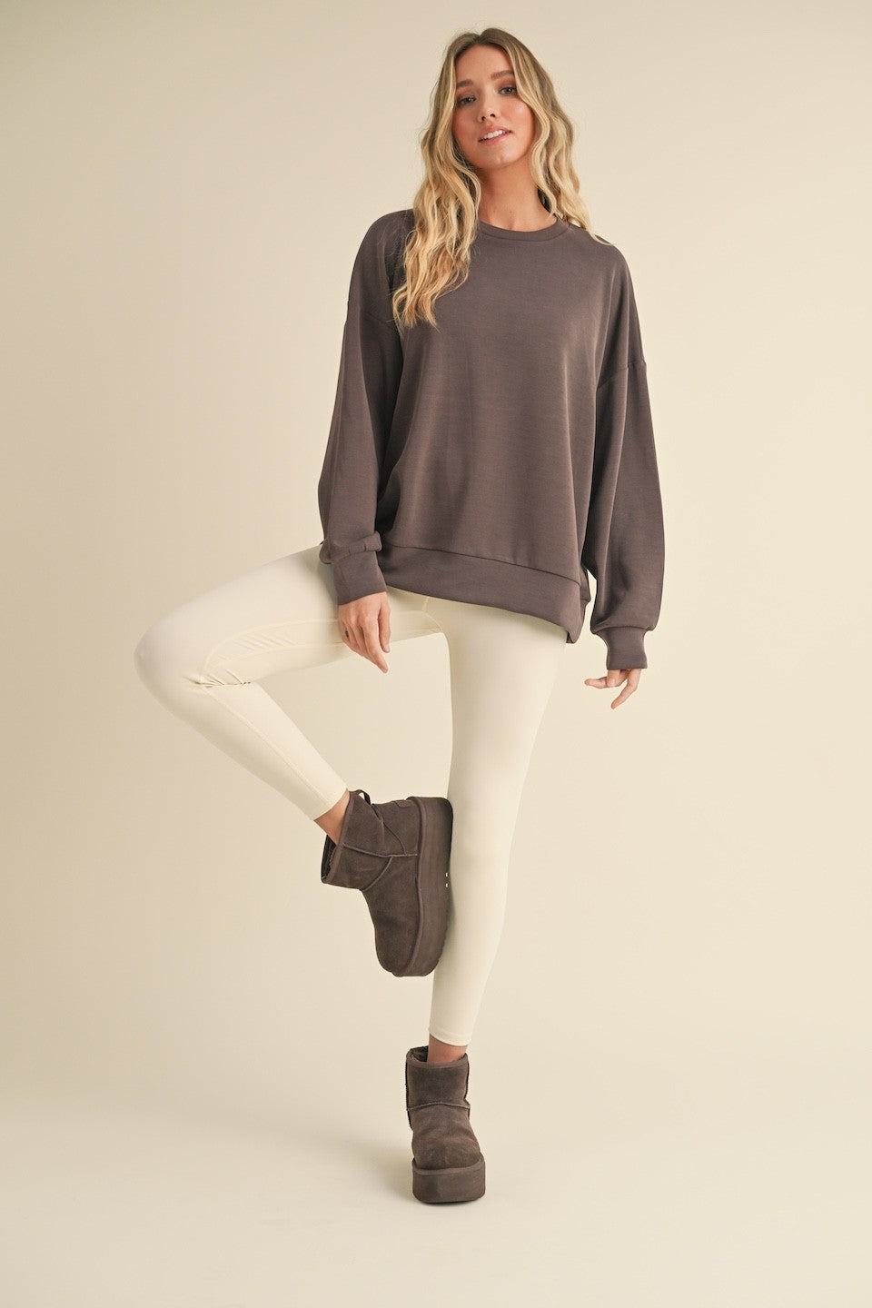 Super Soft Oversized Sweatshirt Evercado