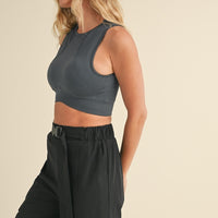 Seamless Crop Tank Top