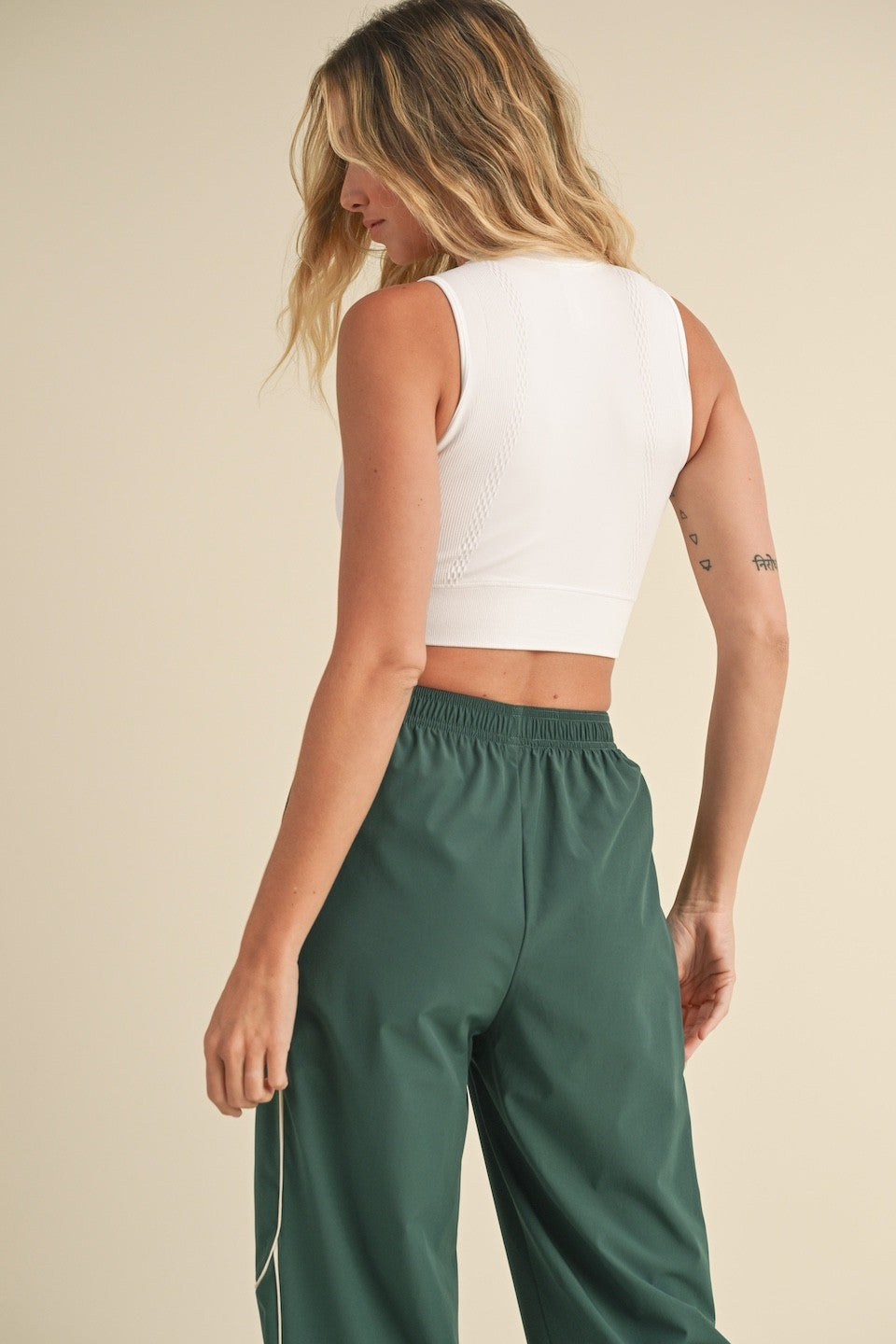 Seamless Crop Tank Top