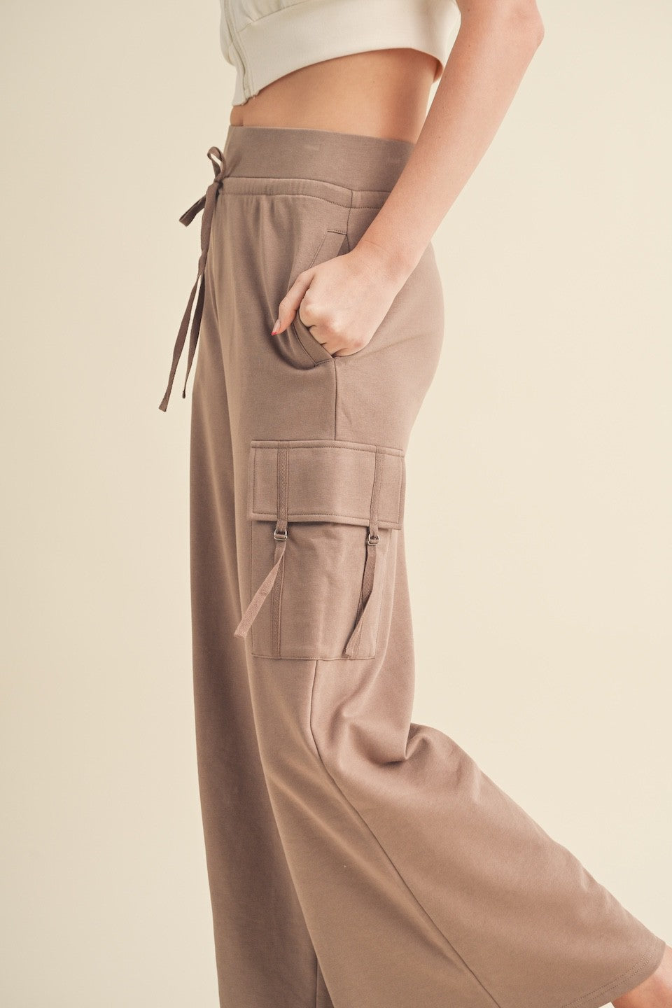 Wide Leg Cargo Pants