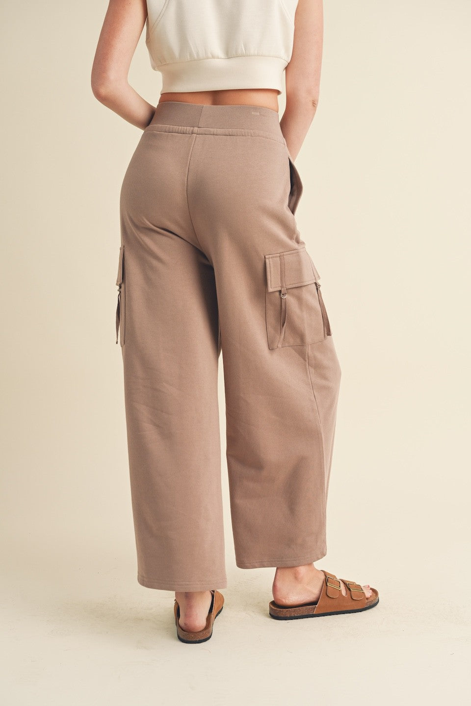 Wide Leg Cargo Pants