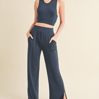 Lounge Tank Top & Wide Leg Set