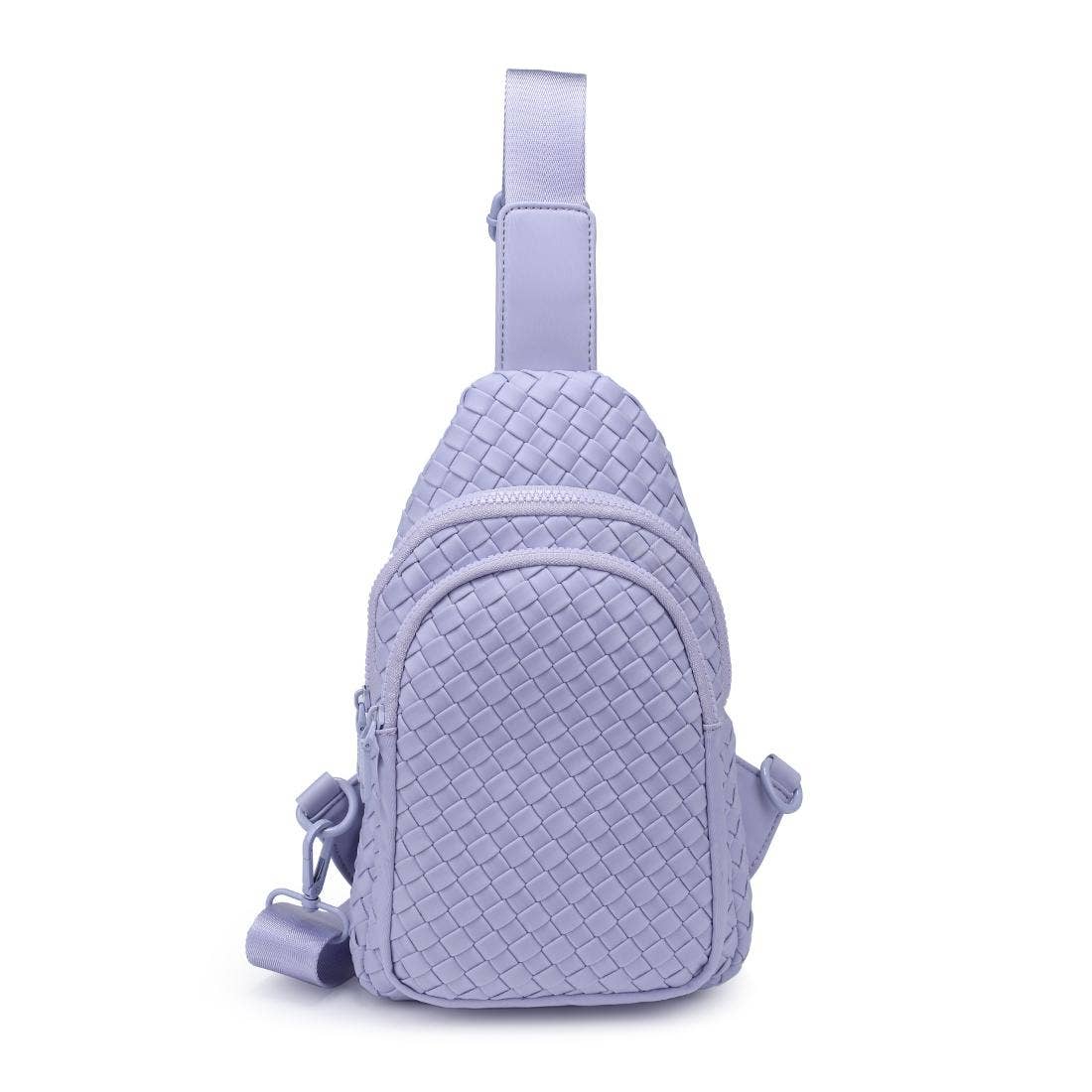 Woven Neoprene Sling Backpack with Adjustable Strap