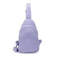 Woven Neoprene Sling Backpack with Adjustable Strap