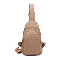 Woven Neoprene Sling Backpack with Adjustable Strap