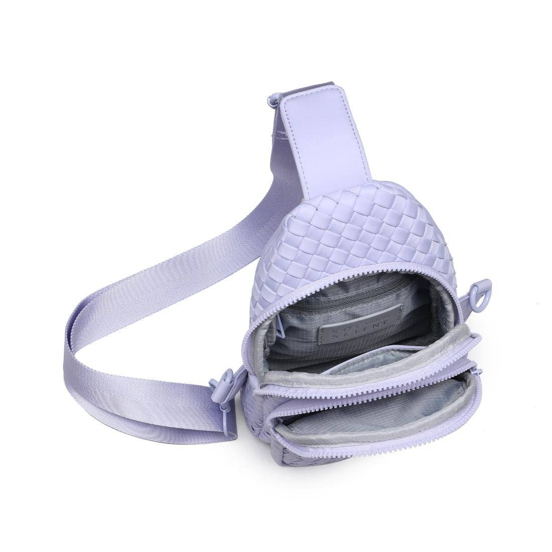 Woven Neoprene Sling Backpack with Adjustable Strap