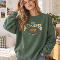 Embroidered Retriever Club Sweatshirt