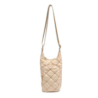 Quilted Puffer Water Bottle Crossbody