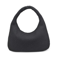 Luxe Woven Oversized Hobo Bag