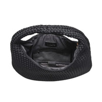 Luxe Woven Oversized Hobo Bag