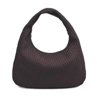 Luxe Woven Oversized Hobo Bag