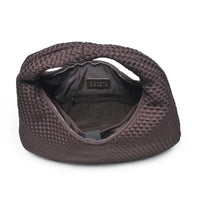 Luxe Woven Oversized Hobo Bag