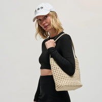 Boho Woven Shoulder Bag for Women