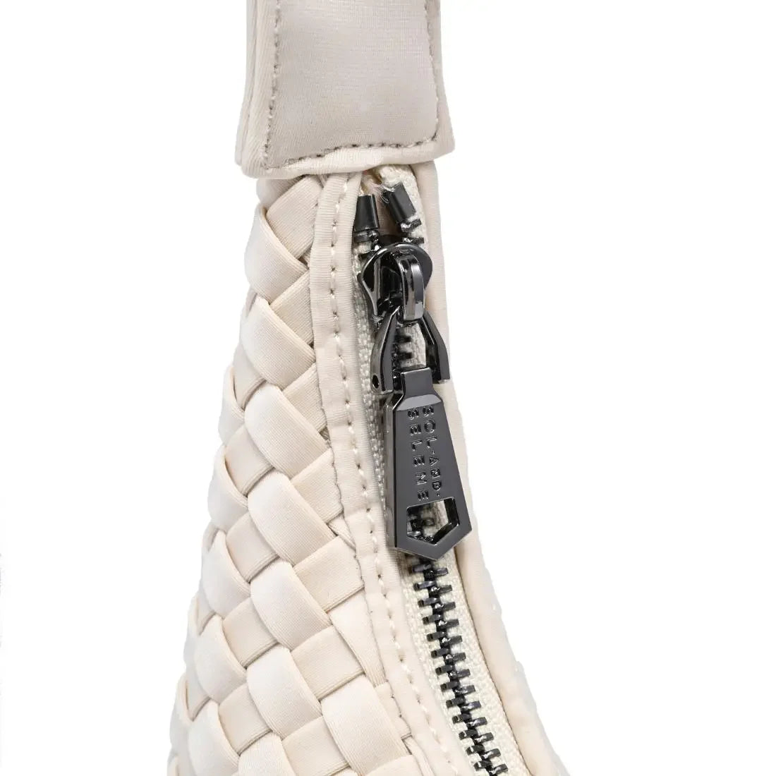 Modern Woven Neoprene Hobo Shoulder Bag