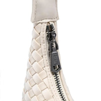 Modern Woven Neoprene Hobo Shoulder Bag