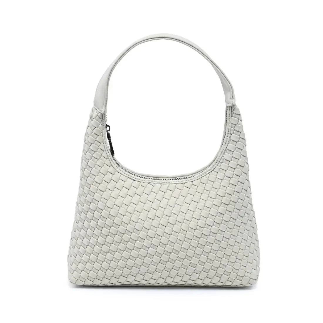 Modern Woven Neoprene Hobo Shoulder Bag
