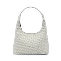 Modern Woven Neoprene Hobo Shoulder Bag