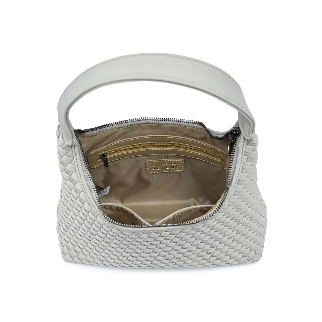 Modern Woven Neoprene Hobo Shoulder Bag