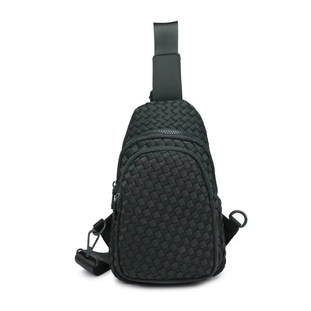 Woven Neoprene Sling Backpack with Adjustable Strap