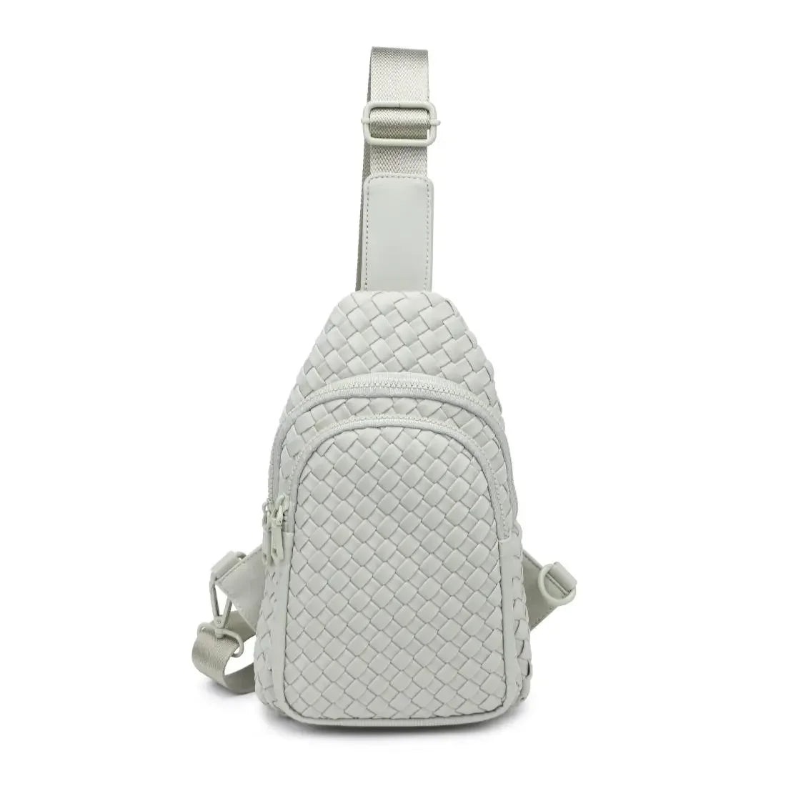 Woven Neoprene Sling Backpack with Adjustable Strap