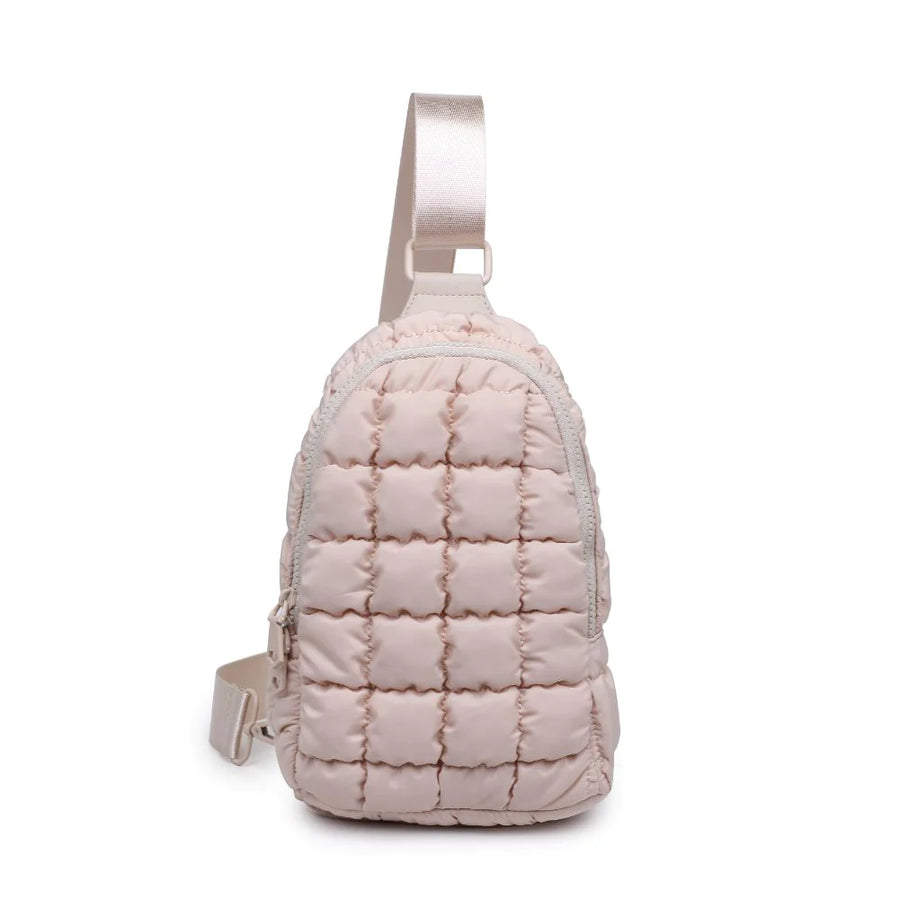 Quilted Sling Backpack