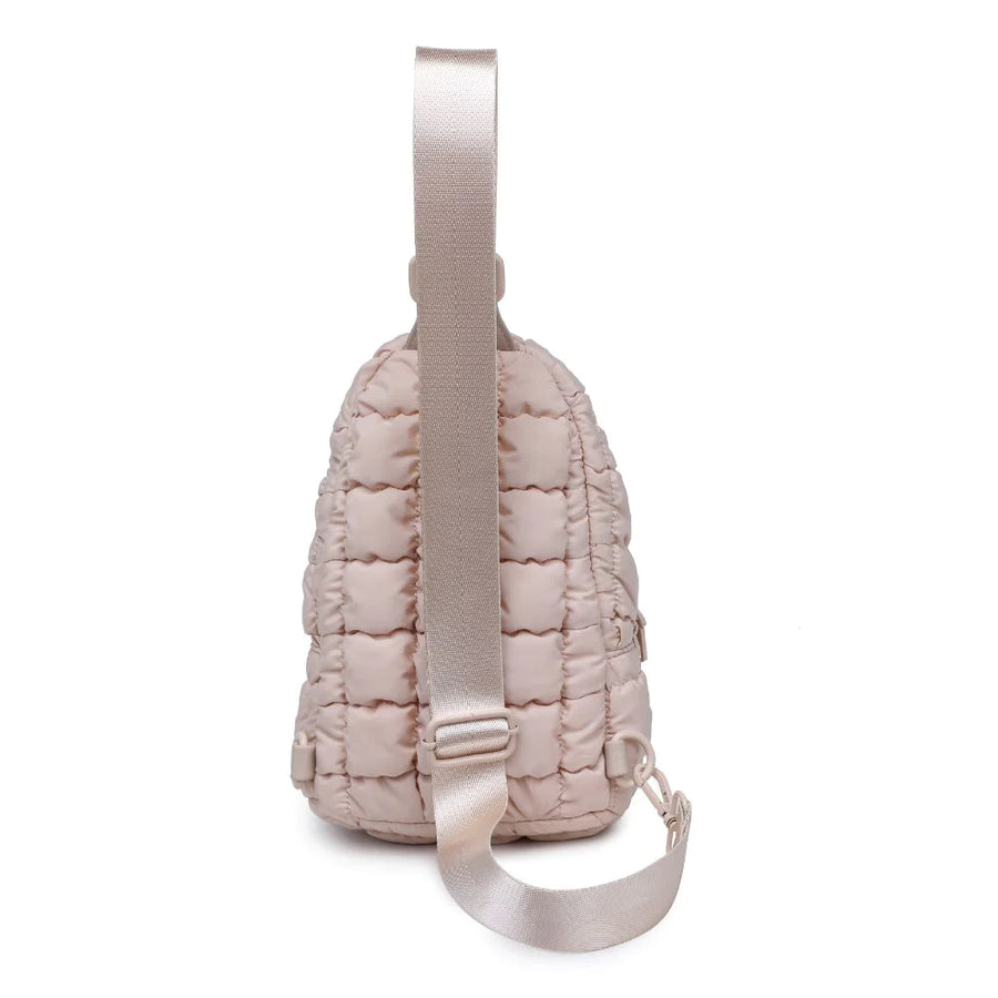 Quilted Sling Backpack