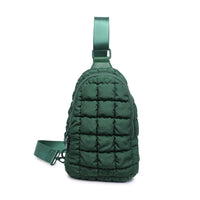 Quilted Sling Backpack