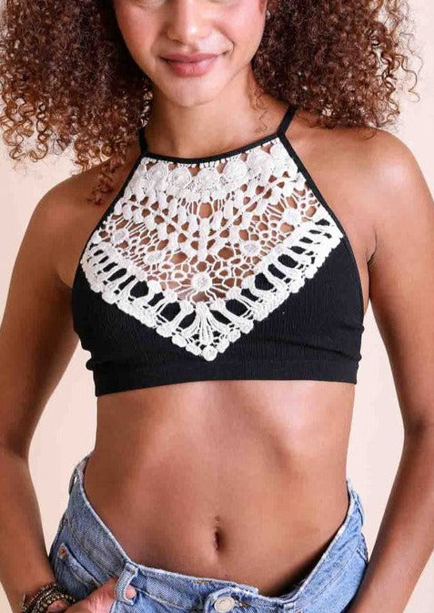 Boho Crochet Bralette